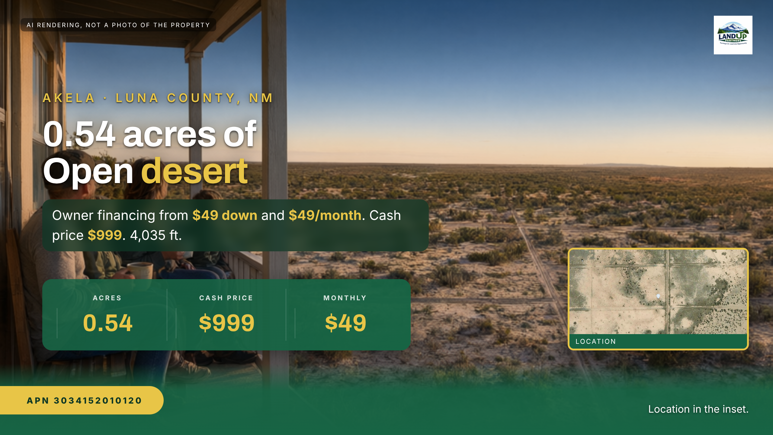 Headline and price: 0-54-acres-luna-county-new-mexico-2
